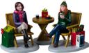 Lemax Noël Pause shopping - Ensemble de 3