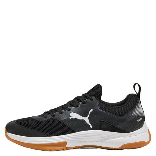 Puma Varion senior imitatieleren voetbalschoenen - zwart