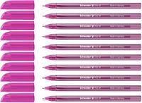 Schneider Vizz balpen (voor gemakkelijk en snel schrijven, schrijfkleur: roze, lijnbreedte M) 10 stuks