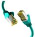 EFB Elektronik EC020200082 Netwerkkabel Groen 7,5 m Cat6a S/FTP Rond