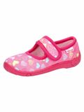 LICO Huisschoenen 'Cookie' lichtblauw / geel / rosa