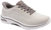 Skechers Go Walk Arch Fit 2.0 Percy Sneakers Heren Beige Textiel Maat 47