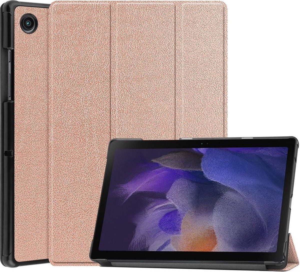 Samsung Galaxy Tab A8 Hoes /  /  / Roze Goud
