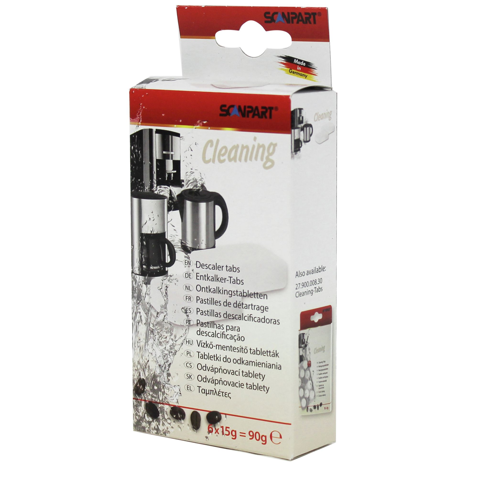 Scanpart Ontkalkingstabletten - 6 stuks - Universeel