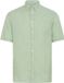 Casual Friday Linnen overhemd Anton 0071 Korte mouw Groen 2XL