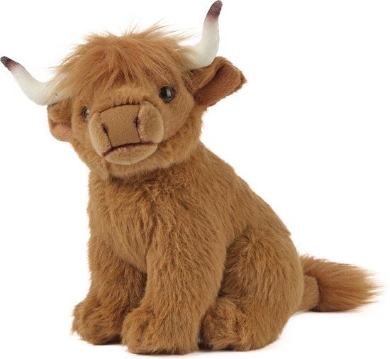 Living Nature Knuffel Highlander Koe, 20cm