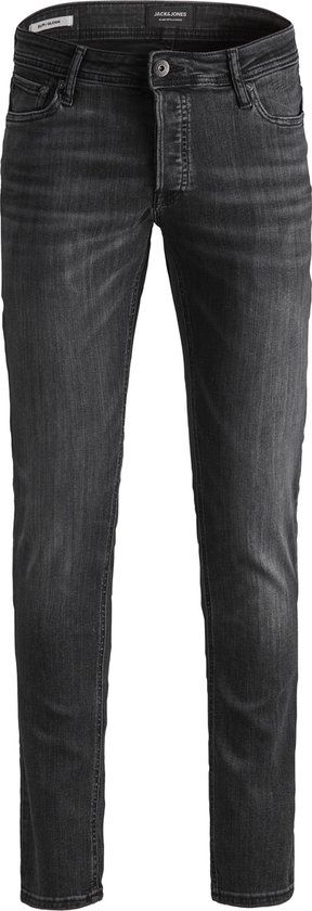 JACK&JONES JJIGLENN JJORIGINAL AM 817 NOOS Heren Jeans - Black Denim - Maat W34 X L36