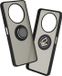 Techsuit Glinth Back Cover hoesje met ring voor HONOR Magic4 Lite - Zwart
