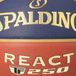Spalding LNB 22 React TF-250 Composiet Indoor/Outdoor Basketbal Heren - Oranje / Marine | Maat: 7