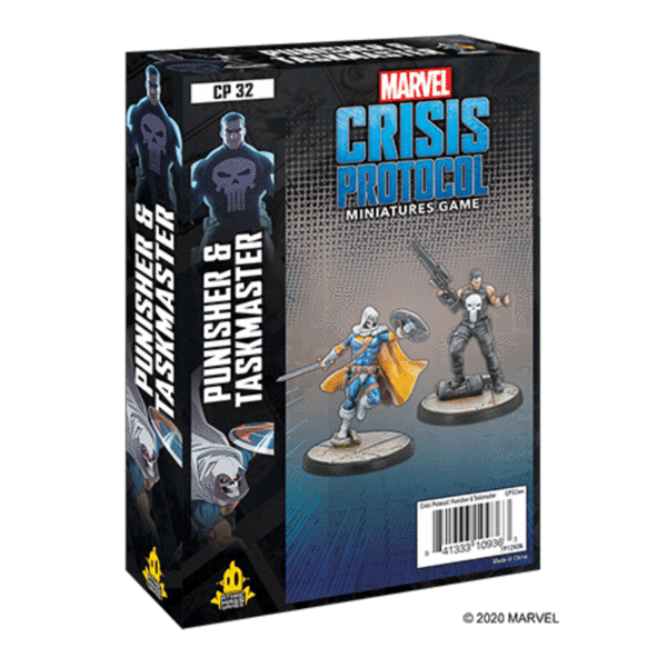 Atomic Mass Games Marvel Crisis Protocol - Punisher and Taskmaster - 0841333109363