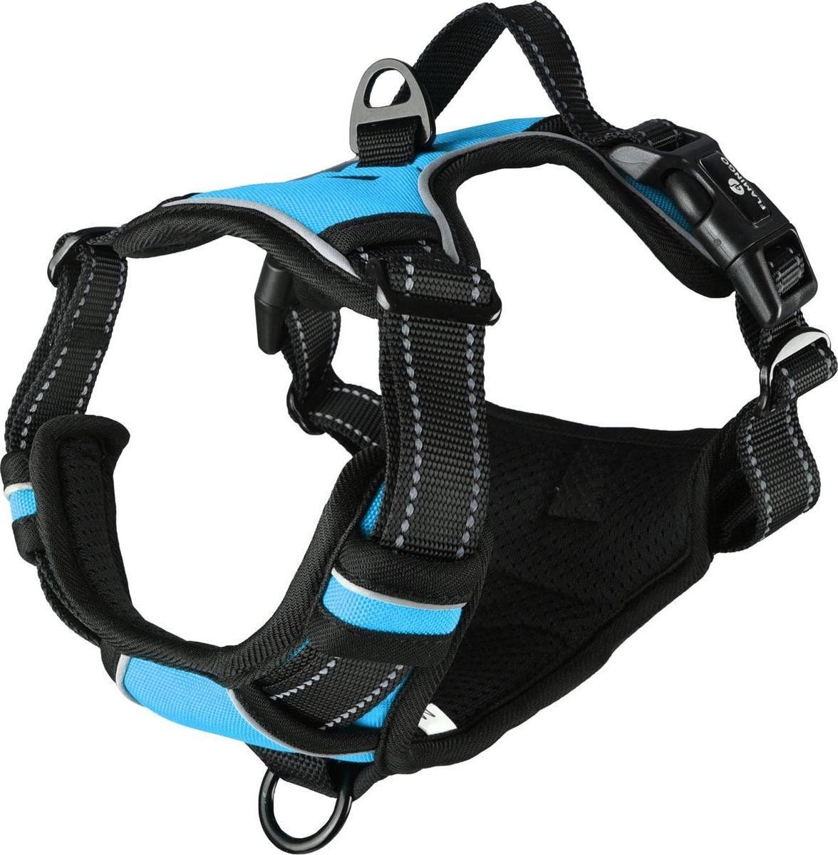 FLAMINGO Hondentuig Balou Blue - Blauw - 50 - 65 cm x 25 mm