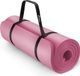 Bol Tapis de fitness de luxe durable, tapis de yoga, tapis de Pilates, tapis de gymnastique | 190 x 100 cm | 1,5 cm d'épaisseur | testé sans phtalates | mousse NBR - Tapis de yoga Rose
