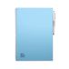 MOYU Uitwisbaar Notitieboek A4 - Sky Blue - Hardcover