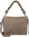 Coccinelle Boheme Handtas Leer 22.5 cm - Dames - Taupe