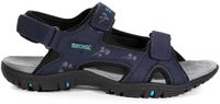 Regatta Haris Sandalen Hiking Dames Verstelbare Banden Gewatteerd Voetbed Blauw Maat 38
