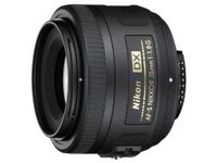 Nikon Nikkor AF-S DX 35 mm f/1.8G lens, zwart