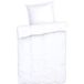 LIVARNO HOME Parure de lit en satin de lyocell, 140 x 200 cm (blanc)