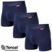 Undiemeister Boxershorts Heren - 3-Pack - Tencel - Storm Cloud (Donker blauw) - Maat XXL