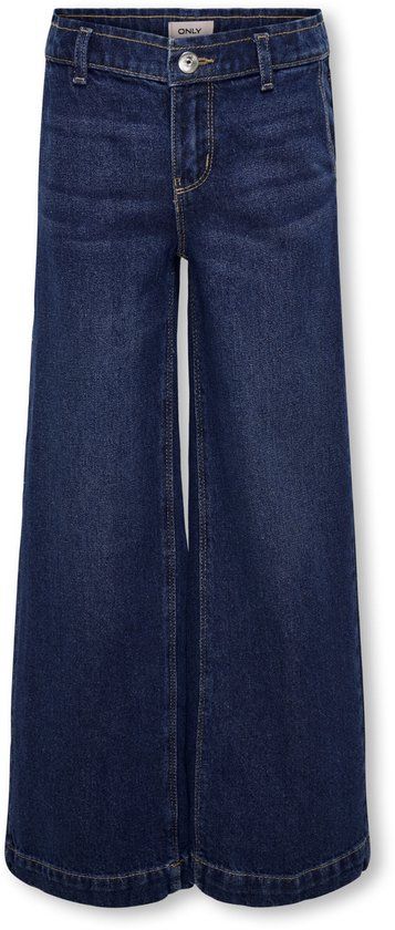 ONLY KIDS ONLY Wide-leg jeans KOGCOMET Flared fit Jeans Dark Blue Denim Maat 134