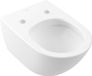 Villeroy & Boch Antao TwistFlush diepspoelcloset randloos, 370x560mm, 4674T0RW, wandhangend, Stone White CeramicPlus