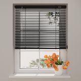 DTCH® Aluminium Jaloezie Easy - 25 mm - Zwart - 70 x 175 cm