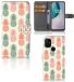 B2Ctelecom OnePlus Nord N10 Book Cover Ananas