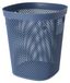Merkloos Afvalemmer van plastic - Blauw, 12 liter