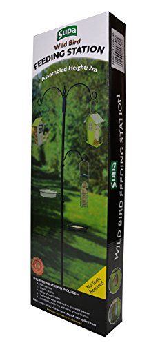 Supa Wildvogel-voederstation incl. waterschaal, netschaal en 3 armen