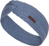 Knit Factory Joy Gebreide Dames Hoofdband - Indigo - One Size