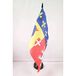 AZ FLAG Tafelvlag Rhône-Alpes 21x14 cm Polyester 100D Plastic Voet