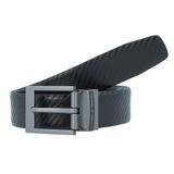 PORSCHE DESIGN Leren riem Business Traveller Buckle Belt Reversible 3,5 W110 Black - Black zwart