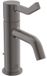 Ideal Standard Robinet de lavabo Joy Bec 110mm avec jeu de vidage avec long levier Magnetic Grey, BD467A5