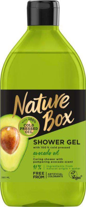 Nature Box Shower Gel Avocado Oil 385 ml
