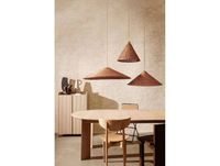 Ferm Living Dou Abat-jour Ø45 Naturel