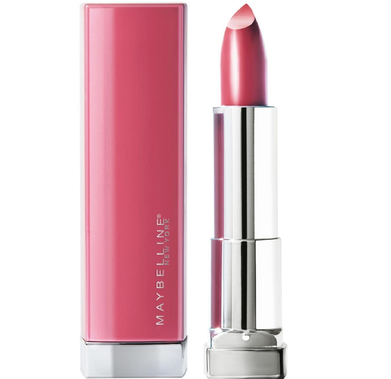 Maybelline Color Sensational Made For All Lipstick - 376 Pink For Me - Roze - Glanzende Lippenstift