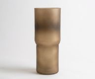 Vase Columna l20 x P20 x H49 cm Verre Aurum Soufflé à la bouche