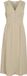 VILA Viskov S/L V-Neck Midi Dress/Ka Dames Jurk Frosted Almond