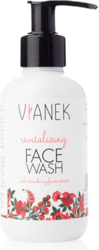 Vianek - Revitalizing Face Wash - Strawberry - 150ml - Gel