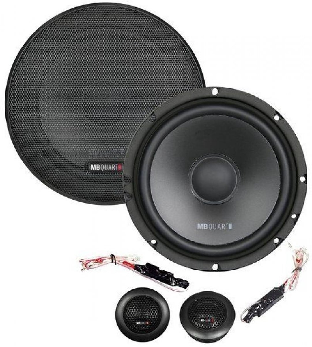 MB Quart QS165 16,5cm 2-weg 90 Watt RMS 3 ohm componenten speakerset