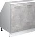 Vicco Rion Kast voor schuine wand – 80 x 81.6 cm met 2 deuren, kastromp 60 cm diepte Beton