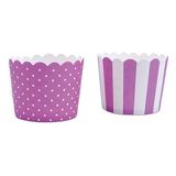 Staedter Mini witte cake bakken, 12 stuks, papier, paars, 30 x 5 x 4,7 cm
