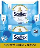 Scottex Fresh toiletpapier - Vochtig - 12 verpakkingen met 38 stuks