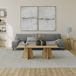 Arabic House Salontafel Mushroom Melamine Naturel 120cm