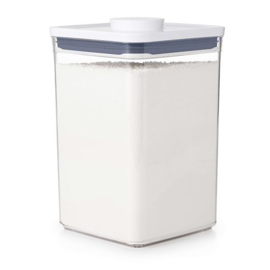 OXO POP Voorraadbus - 4.2L - Vierkant - Transparant