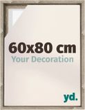 yd, Baklijst 60x80 cm Sonoma Eiken - Lijst voor Canvasdoek - MDF Lyon