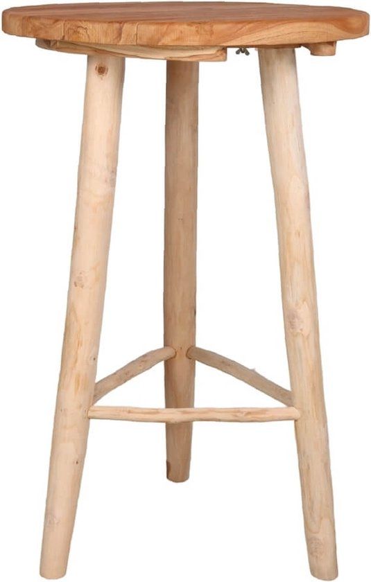 Van der Leeden Bartafel Teak - Ø70 cm