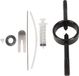 Merkloos / Sans marque Universele Motorfietsvorkservicetoolset - 9-delige Onderhoudsgereedschapset - Hoge Precisie Vorkoliepeilinstrument - Vorkveercompressor