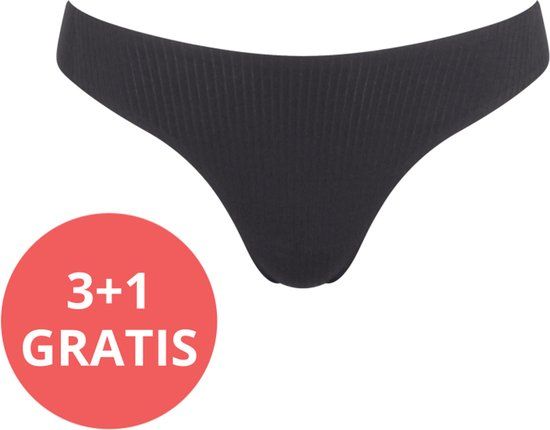 Sloggi ZERO Feel Pure String Dames Onderbroek - Zwart