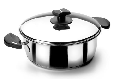 Lacor 88016 Steelpan - 1.5 liter - 16 cm - RVS - Zilver