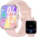 bez marki Fitpolo Smartwatch Fitpolo ID208Plus, 1,8'' scherm IP68, meer dan 110 modi, roze.